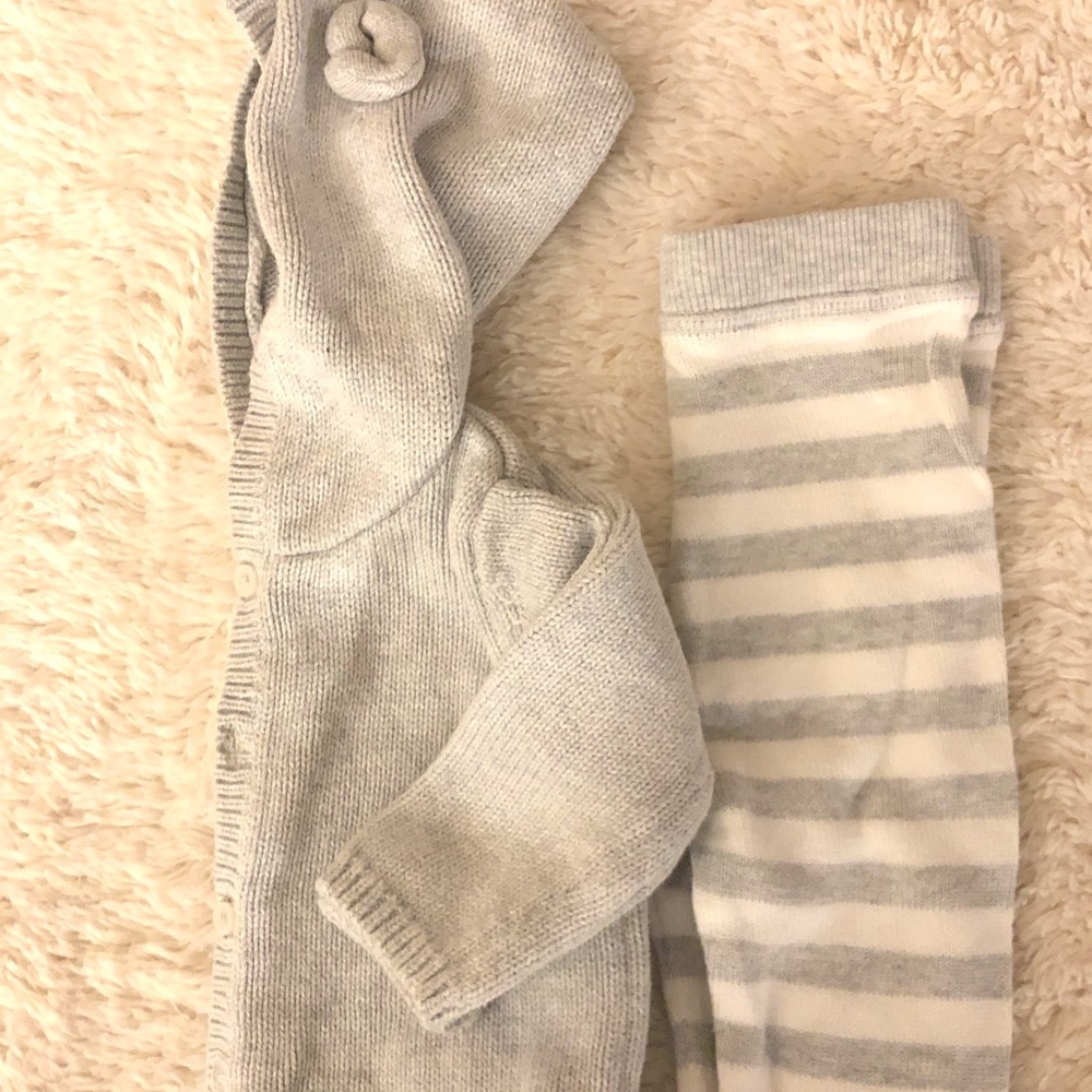 Hooded Bear Ears Sweater with matching pants